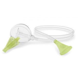 Nosiboo Eco manueller Mund-Nasensauger für Babys betrieben mit der Kraft Ihrer Lunge