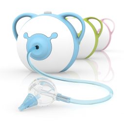 Öffnen Sie das Bild des Nosiboo Pro elektrischen Baby Nasensaugers in drei Farbvarianten